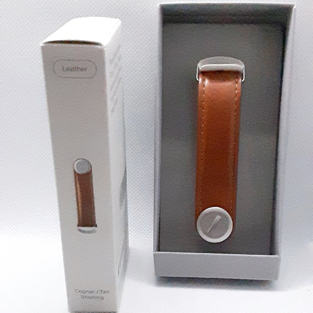 HOST PICK!!  New Orbitkey Brown Leather Key Holder - Picture 4 of 12